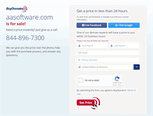 Tablet Screenshot of aasoftware.com